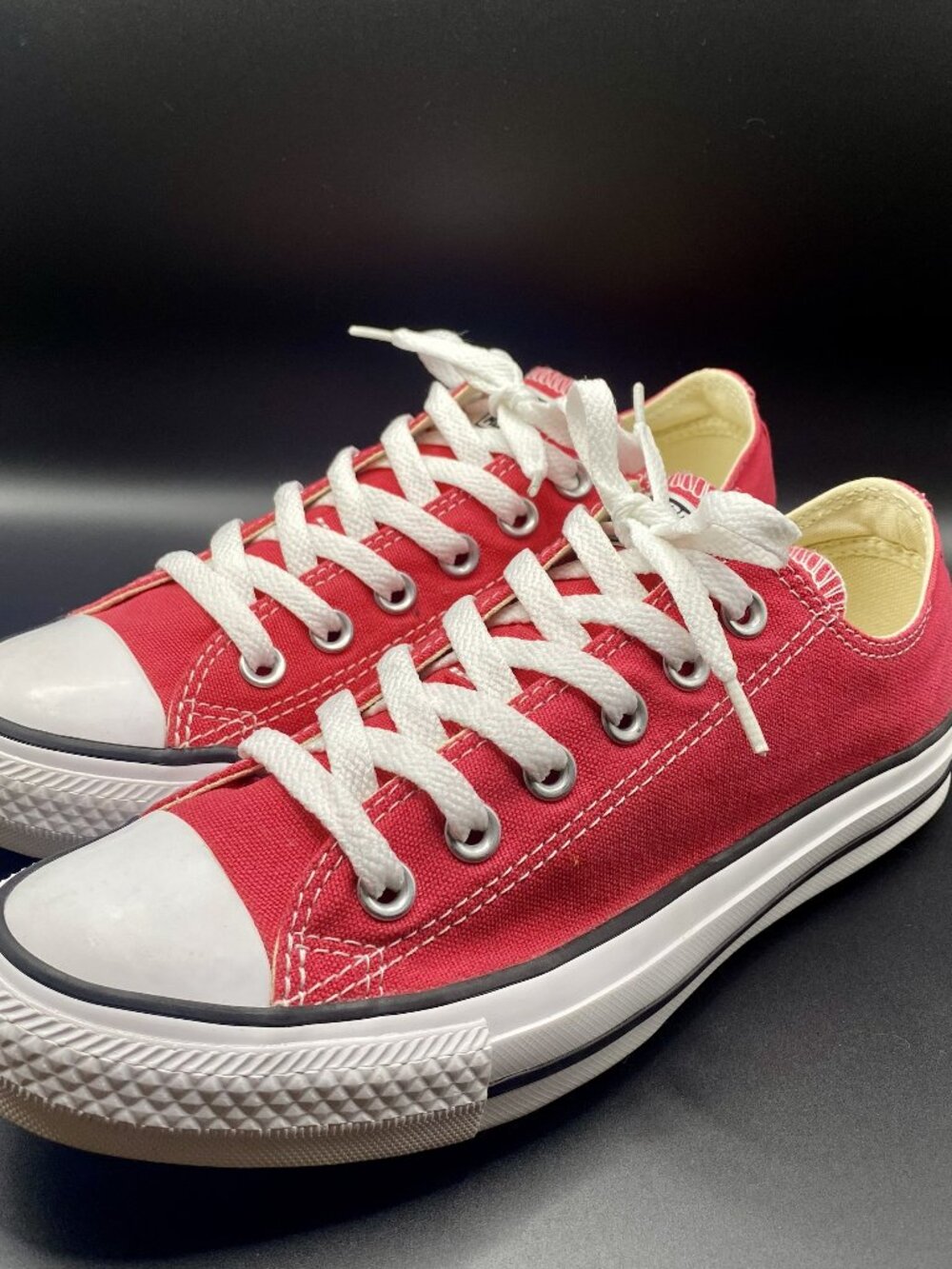 Converse All Star Pink Low Top Canvas Sneaker W7/M5